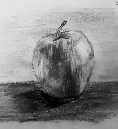 apple still life